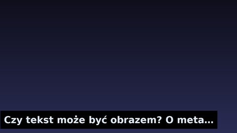 Czy tekst może być obrazem? O metaforach i storytellingu